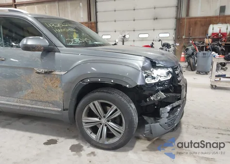 2019 Volkswagen Atlas 3.6L V6 Sel R-Line from USA, damaged, VIN 1V2RR2CA8KC611634
